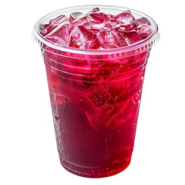 Nitro Hibiscus Tea Lemonade.