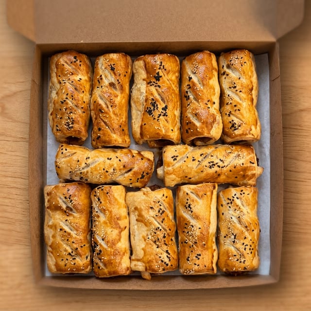 Lamb Sausage Roll.