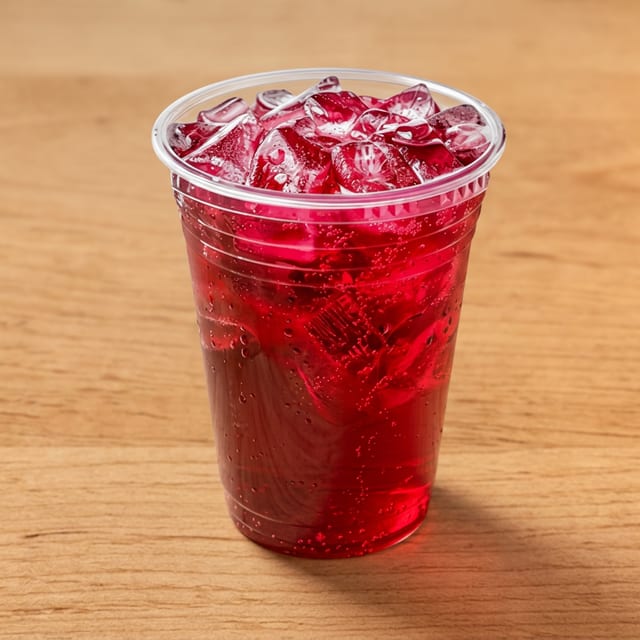 Nitro Hibiscus Tea Lemonade.